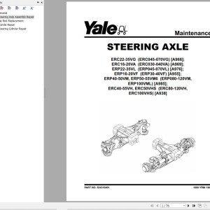 Yale A985 (ERP080VM to ERP120VM) Service Manual