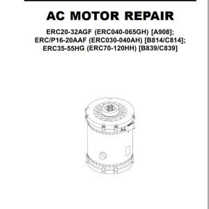 Yale B839 (ERC070-120HH) Service Manual