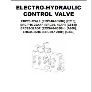 Yale C814 (ERC030-040AH) Service Manual