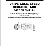 Yale E108 (ERC20-30AGF) Service Manual
