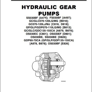 Yale A497 (FS030BF) Service Manual