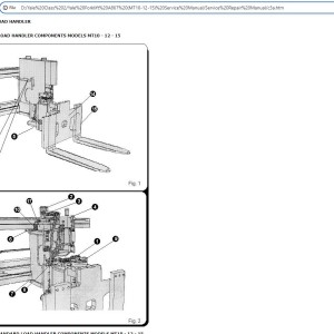 Yale A867 (MT10-12-15) Service Manual