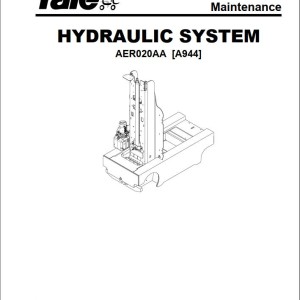 Yale A944 (AER020AA) Service Manual