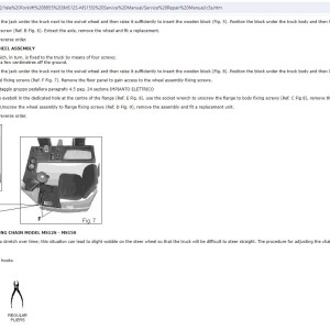 Yale B855 (MS12S-MS15S) Service Manual
