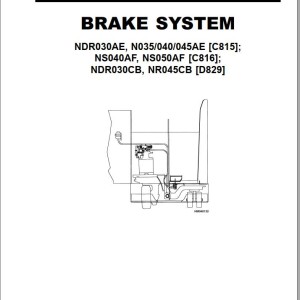 Yale C816 (NS040-050AF) Service Manual
