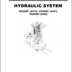 Yale D801 (OS030EF) Service Manual