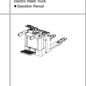 Yale A5K1 (UT20RE) Operators Manual 76507616