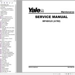 Yale A7R0 (MP40KUX) Service Manual 550241330