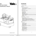 Yale A7S9 (MT30UX) Operation and Service Manual 550234297
