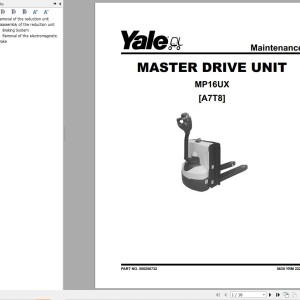 Yale A7T8 (MP16UX) Service Manual