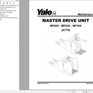 Yale A7T9 (MP20X-MP25X-MP30X) Service Manual