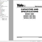 Yale A897 (MPW060E) Service Manual