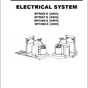 Yale A903 (MTR007-E) Service Manual