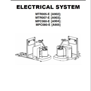 Yale A904 (MPC060-E) Service Manual