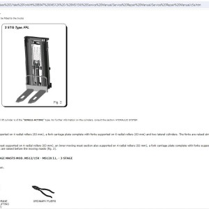 Yale B847 (MS12X - MS15X) Service Manual