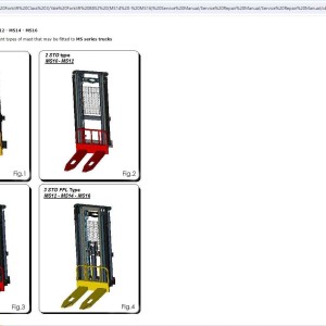Yale B852 (MS14 - MS16) Service Manual