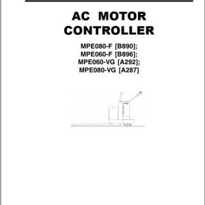 Yale B890 (MPE080-F) Service Manual