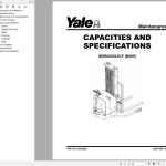 Yale B895 (MSW025_030-F) Service Manual