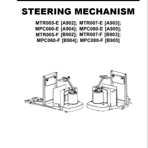 Yale B904 (MPC060-F) Service Manual