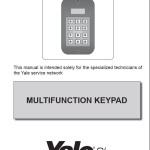 Yale B979 (MP20XV) Service Manual