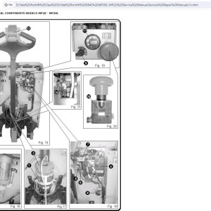 Yale D842 (MP20L-MP22) Service Manual