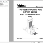 Yale D847 (MS12X - MS14X - MS16X - MS20X) Service Manual
