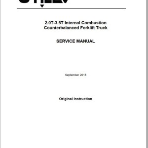 Yale A279 (UT20-32C) Service Manual