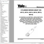 Yale D879 (GLC_GDC60VX, GLC_GDC70VX) Service Manual