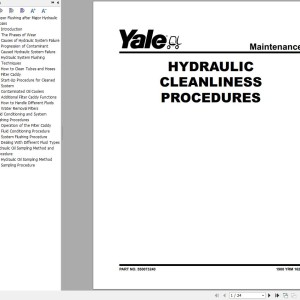 Yale D879 (GLC_GDC60VX, GLC_GDC70VX) Service Manual