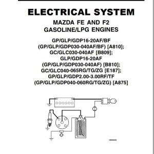 Yale E187 (GC_GLC050-065TG) Service Manual