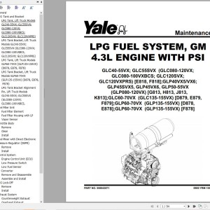 Yale F879 (GC_GLC_GDC135VX-155VX) Service Manual