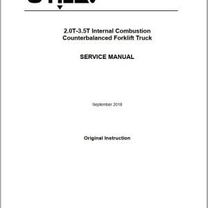 Yale A266 (UT15-18P) Service and Operation Manual