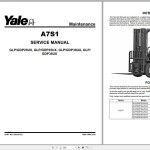 Yale A7S1 (GP GLP GDP040 20UX) Service Manual