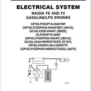 Yale A875 (GPGLP040-050RG) Service Manual