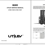 Yale B285 (UT20P, UT25P, UT30P, UT35P) Service Manual