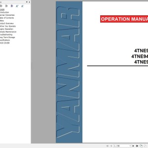 Yale B285 (UT20P, UT25P, UT30P, UT35P) Service Manual