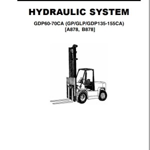 Yale B878 (GDPGLP60-70CA Europe) Service Manual