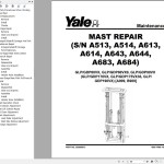 Yale B909 (GLPGDP170VX to GLPGDP190VX) Service Manual