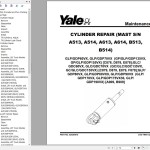 Yale B909 (GLPGDP80VX to GLPGDP90VX Europe) Service Manual