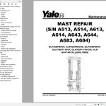 Yale B909 (GLPGDP80VX to GLPGDP90VX Europe) Service Manual