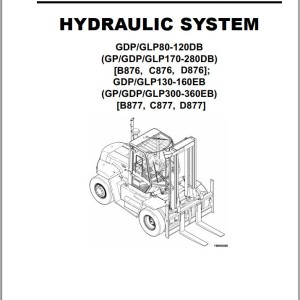 Yale C877 (GDP300 330 360EB) Service Manual