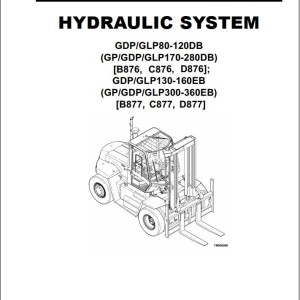 Yale D877 (GDPGLP300EB to GDGLPP360EB) Service Manual