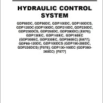 Yale E877 (GDP130EC, GDP140EC, GDP160EC Europe) Service Manual