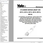 Yale E878 (GLP60VX, GLP70VX, GDP60VX, GDP70VX Europe) Service Manual