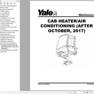 Yale G876 (GDP190DC to GDP280DC) Service Manual