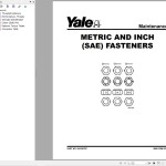 Yale G877 (GDP300EC, GDP330DC, GDP360EC) Service Manual