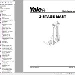 Yale G877 (GDP300EC, GDP330DC, GDP360EC) Service Manual