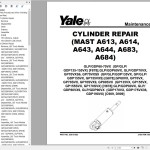Yale H878 (GP60VX to GP80SVX Europe) Service Manual