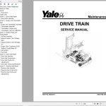 Yale J876 (GDP80DF to GDP120DF) Service Manual