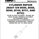 Yale K813 (GPGLPGDP80-120VX) Service Manual